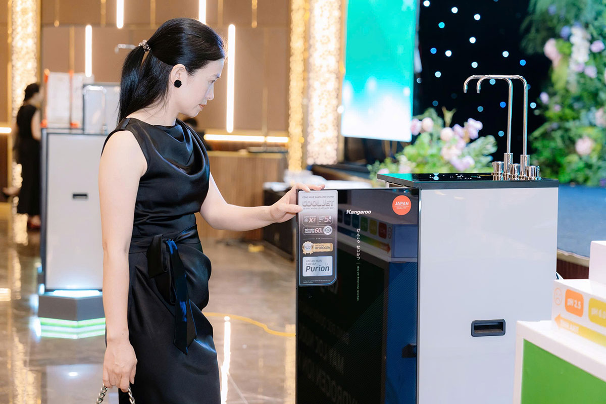 Máy lọc nước Kangaroo Hydrogen 2026 thế hệ mới với thông điệp “chuẩn mực dẫn lối”